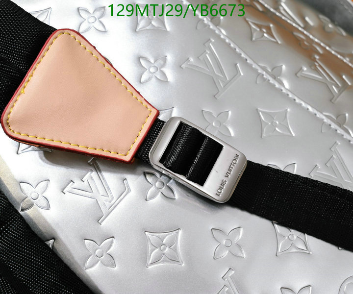 LV Bags-(4A)-Backpack-,Code: YB6673,$: 129USD