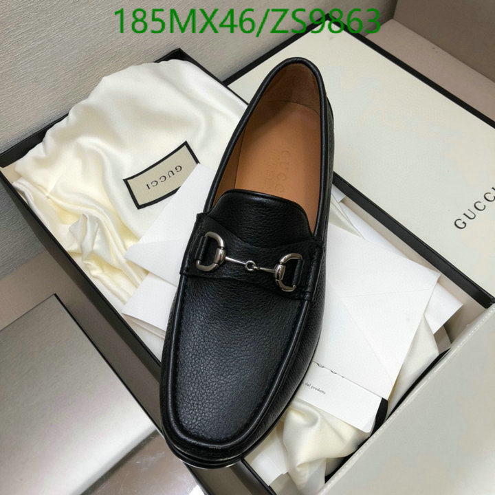 Men shoes-Gucci, Code: ZS9863,$: 185USD