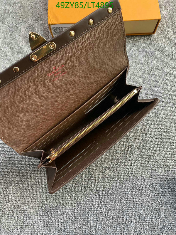 LV Bags-(4A)-Wallet-,Code: LT4895,$: 49USD