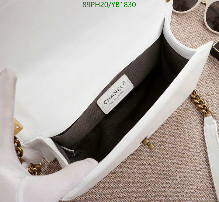 Chanel Bags ( 4A )-Le Boy,Code: YB1830,$: 89USD