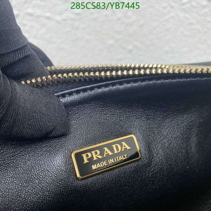 Prada Bag-(Mirror)-Triangle,Code: YB7445,$: 285USD