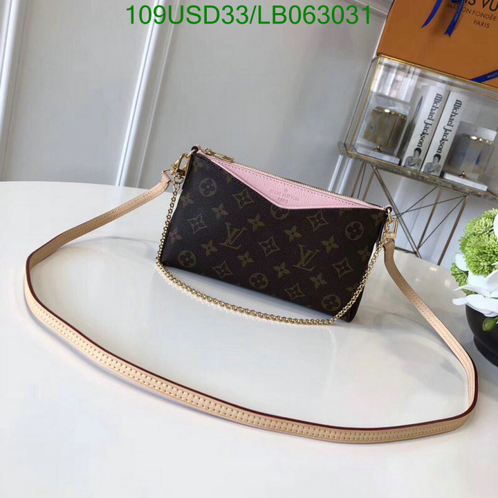 LV Bags-(Mirror)-Pochette MTis-Twist-,Code: LB063031,$: 109USD