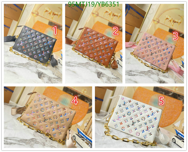 LV Bags-(4A)-Pochette MTis Bag-Twist-,Code: YB6351,$: 95USD