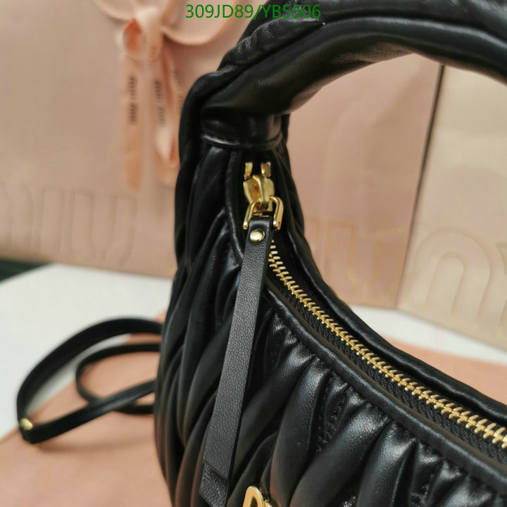 Miu Miu Bag-(Mirror)-Handbag-,Code: YB5506,$: 309USD