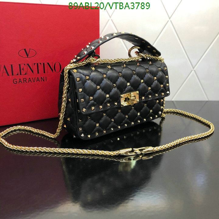 Valentino Bag-(4A)-Rockstud Spike-,Code: VTBA3789,$: 89USD