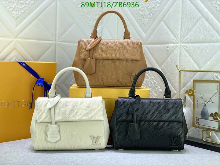 LV Bags-(4A)-Handbag Collection-,Code: ZB6936,$: 89USD