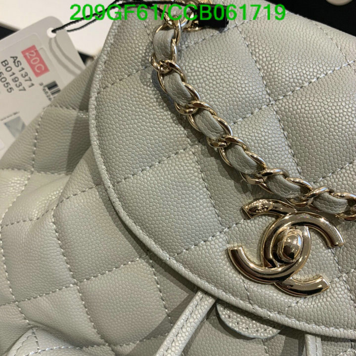 Chanel Bags -(Mirror)-Backpack-,Code: CCB061719,$: 209USD