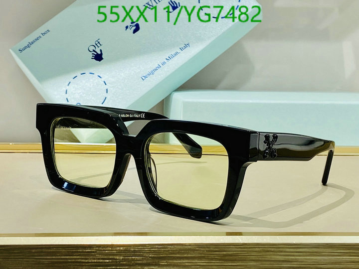 Glasses-Off-White, Code: YG7482,$: 55USD