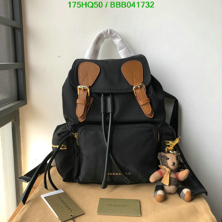 Burberry Bag-(Mirror)-Backpack-,Code: BBB041732,$: 175USD