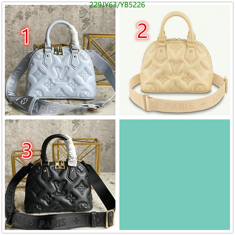 LV Bags-(Mirror)-Alma-,Code: YB5226,$: 229USD