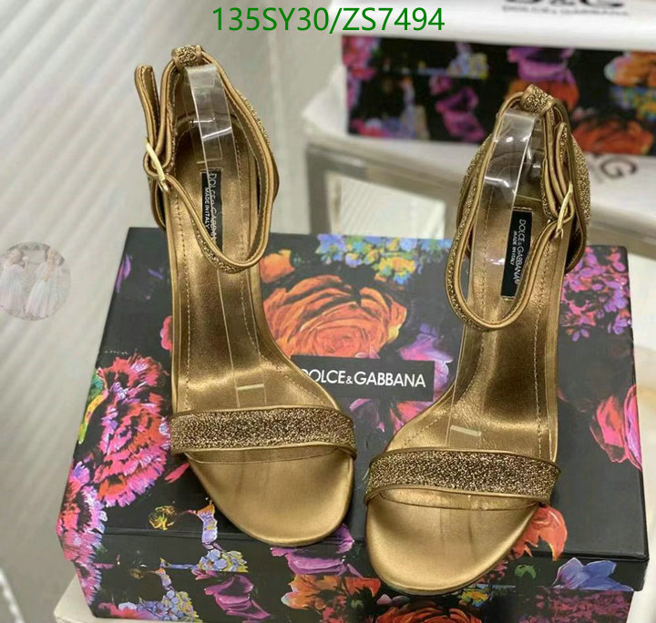 Women Shoes-D&G, Code: ZS7494,$: 135USD