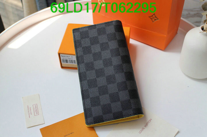 LV Bags-(Mirror)-Wallet-,Code: T062295,$: 69USD