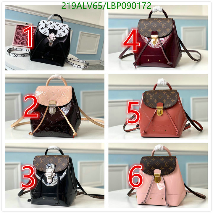 LV Bags-(Mirror)-Backpack-,Code: LBP090172,$:219USD