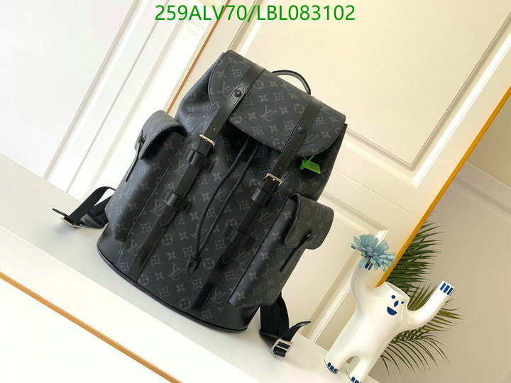 LV Bags-(Mirror)-Backpack-,Code: LBL083102,$: 259USD