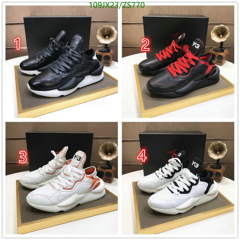 Men shoes-Y-3, Code: ZS770,$: 109USD