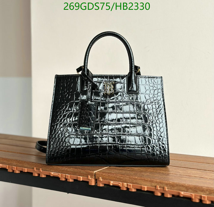 Burberry Bag-(Mirror)-Handbag-,Code: HB2330,$: 269USD