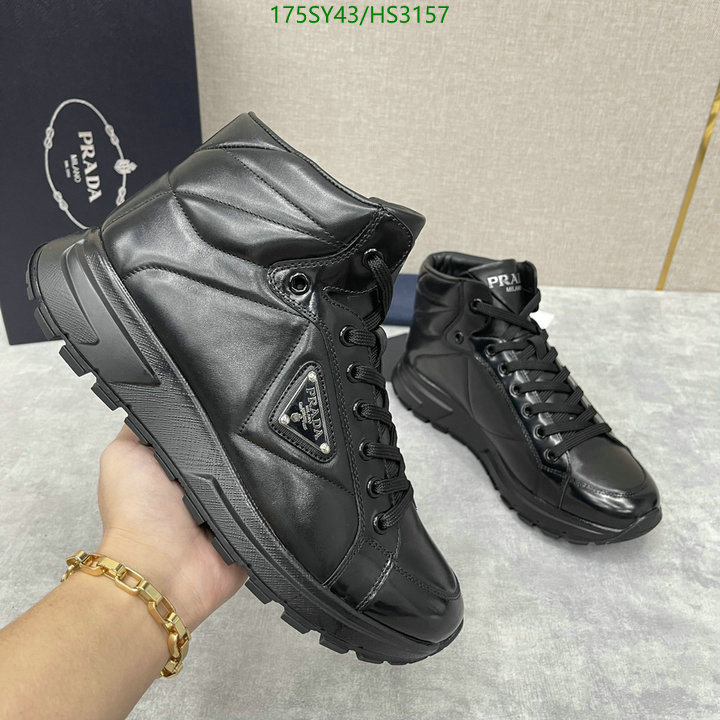 Men shoes-Prada, Code: HS3157,$: 175USD