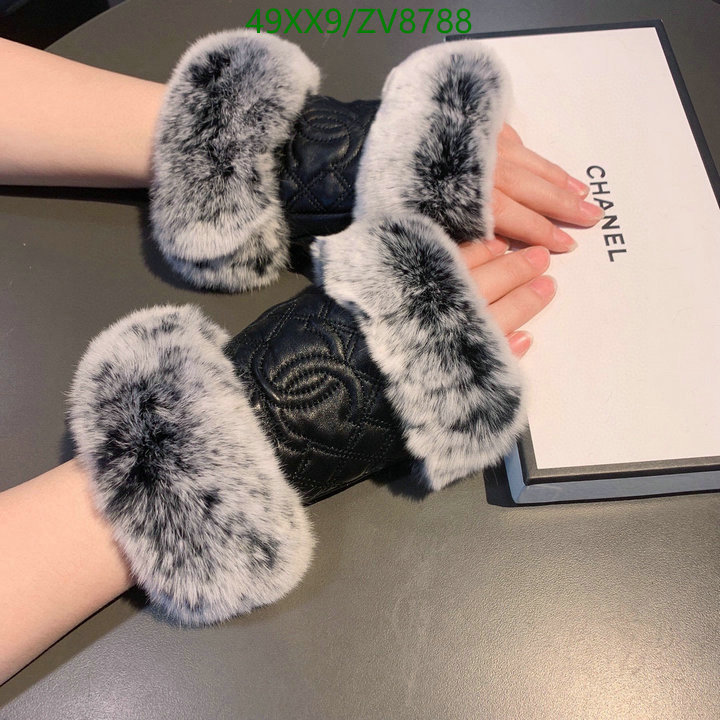Gloves-Chanel, Code: ZV8788,$: 49USD