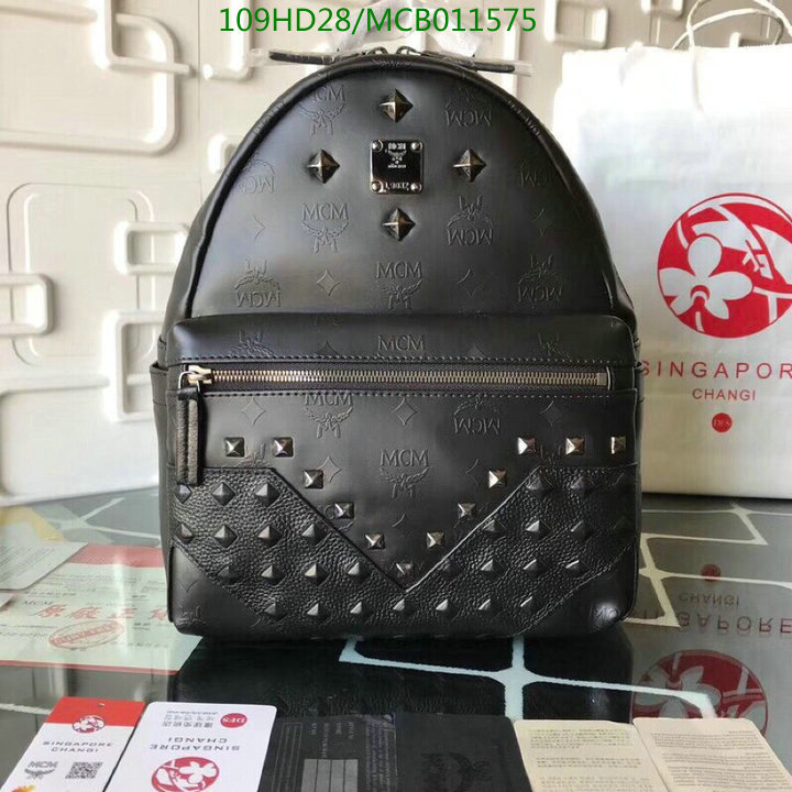 MCM Bag-(Mirror)-Backpack-,Code: MCB011575,$:109USD