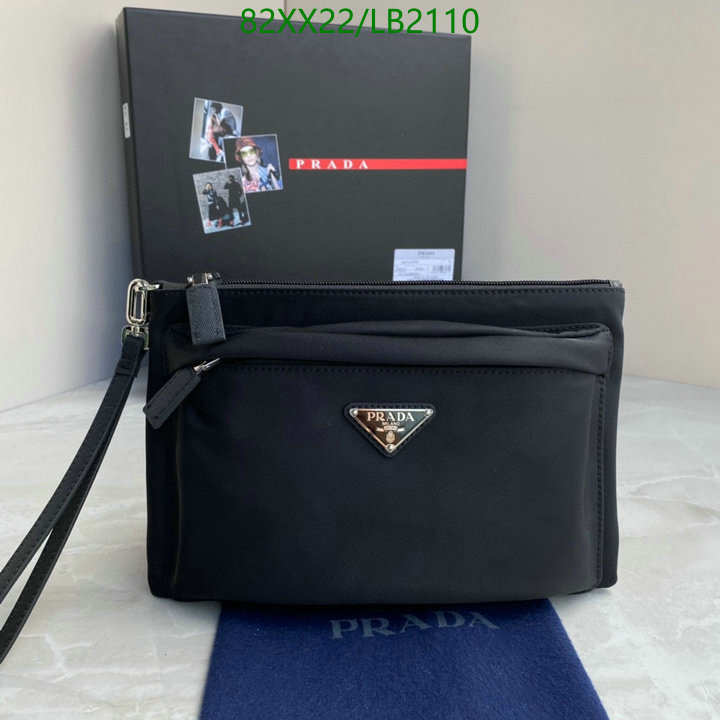 Prada Bag-(Mirror)-Diagonal-,Code: LB2110,$: 82USD