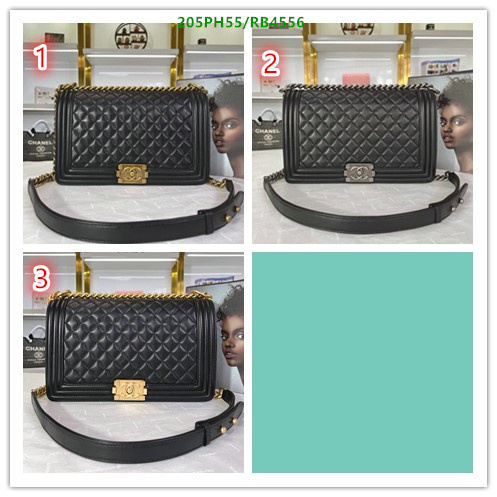 Chanel Bags -(Mirror)-Le Boy,Code: RB4556,$: 205USD