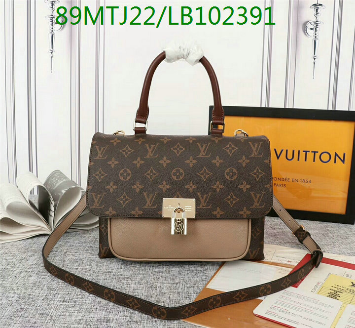 LV Bags-(4A)-Handbag Collection-,Code: LB102391,$:89USD