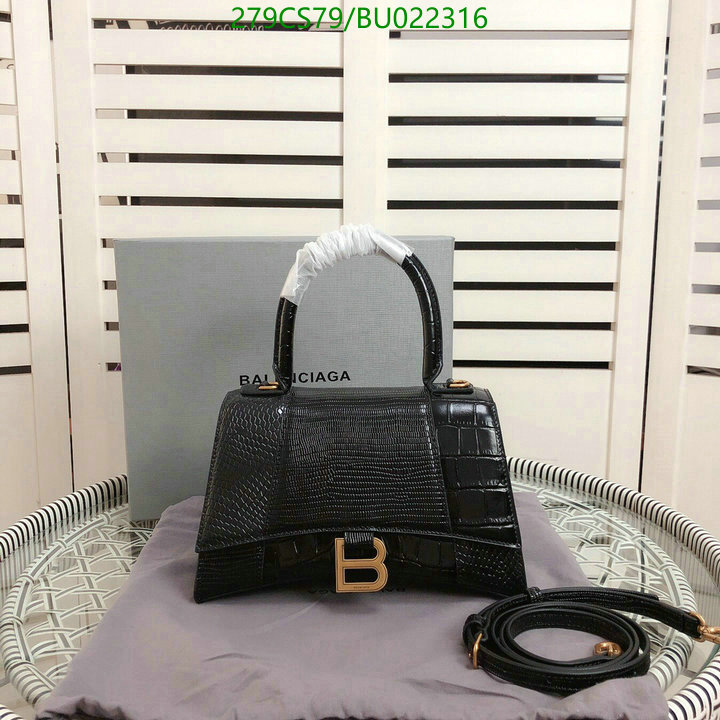 Balenciaga Bag-(Mirror)-Hourglass-,Code: BU022316,$: 279USD