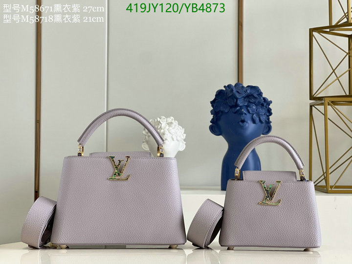 LV Bags-(Mirror)-Handbag-,Code: YB4873,