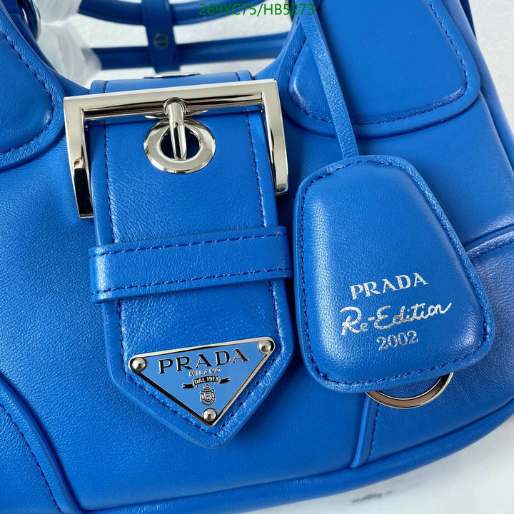 Prada Bag-(Mirror)-Diagonal-,Code: HB5273,$: 269USD