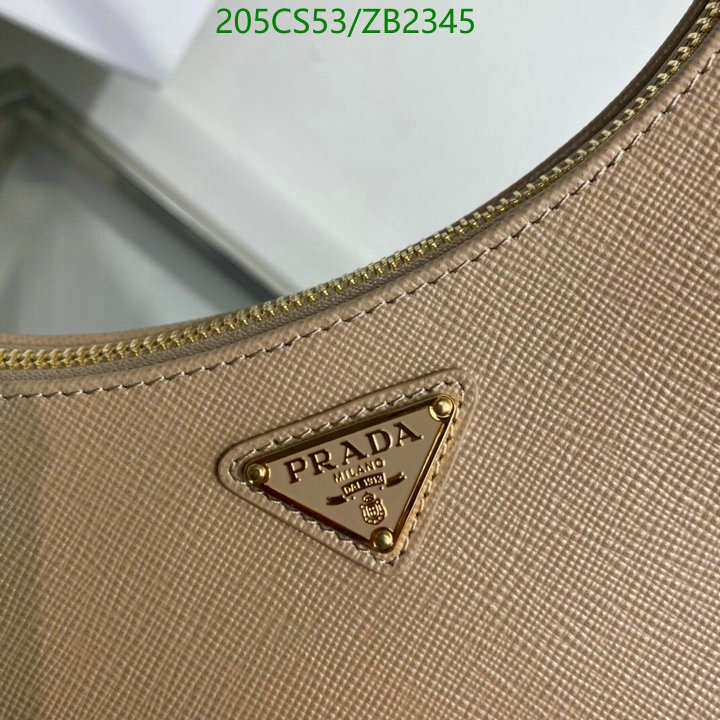 Prada Bag-(Mirror)-Re-Edition 2000,Code: ZB2345,$: 205USD