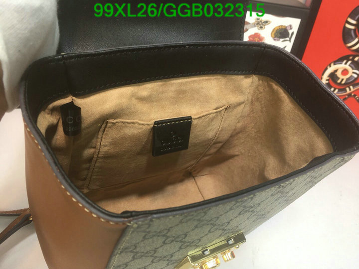 Gucci Bag-(4A)-Padlock-,Code: GGB032315,$: 99USD