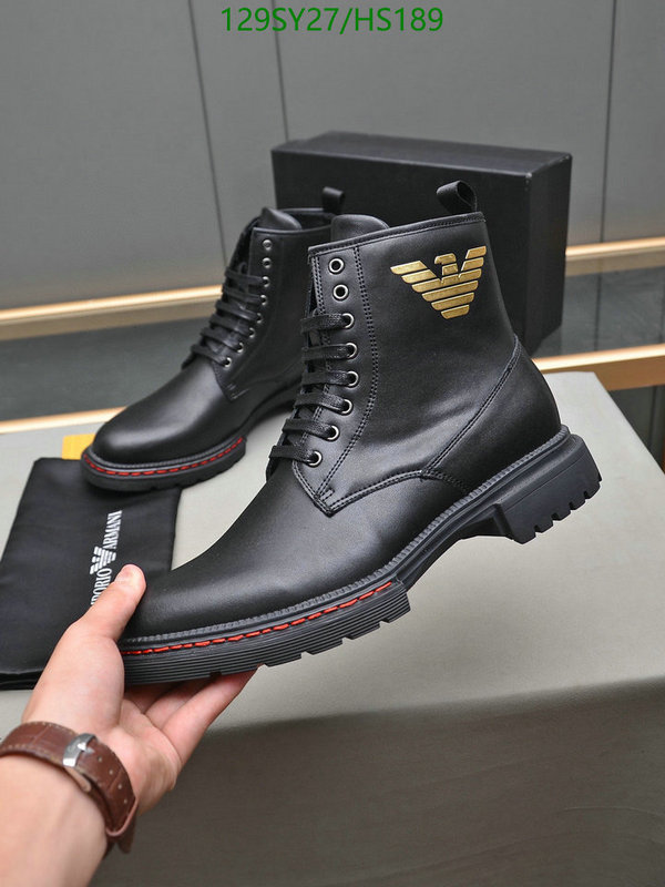 Men shoes-Armani, Code: HS189,$: 129USD