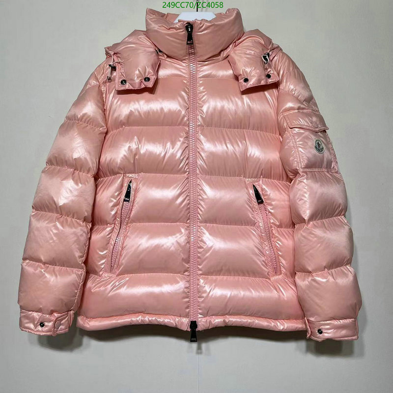 Down jacket Women-Moncler, Code: ZC4058,$: 249USD