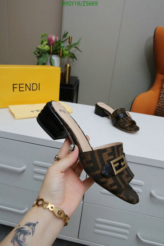 Women Shoes-Fendi, Code: ZS669,$: 89USD