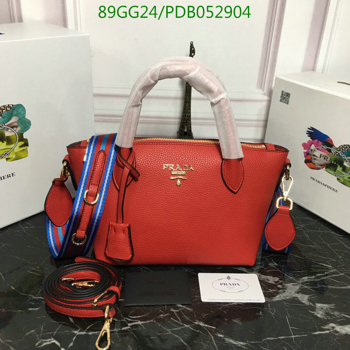 Prada Bag-(4A)-Handbag-,Code: PDB052904,$:89USD