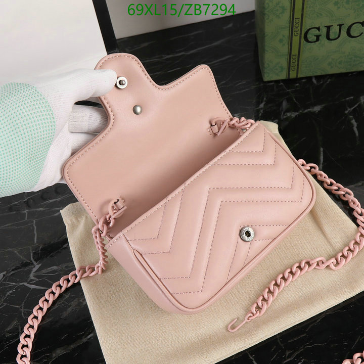 Gucci Bag-(4A)-Marmont,Code: ZB7294,$: 69USD