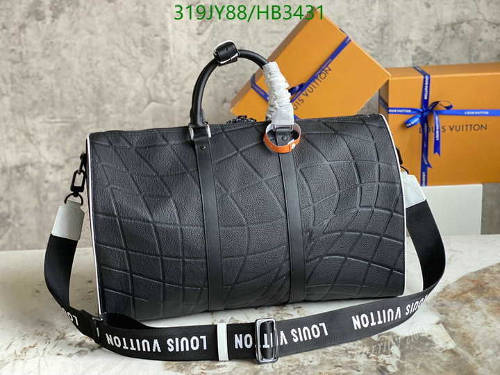 LV Bags-(Mirror)-Keepall BandouliRe 45-50-,Code: HB3431,$: 319USD