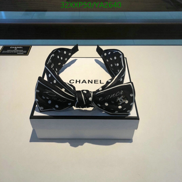 Headband-Chanel, Code: YA2640,$: 32USD