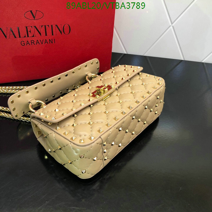 Valentino Bag-(4A)-Rockstud Spike-,Code: VTBA3789,$: 89USD