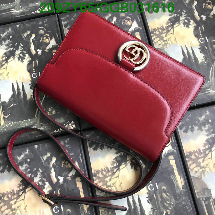 Gucci Bag-(Mirror)-Diagonal-,Code: GGB031616,$: 209USD