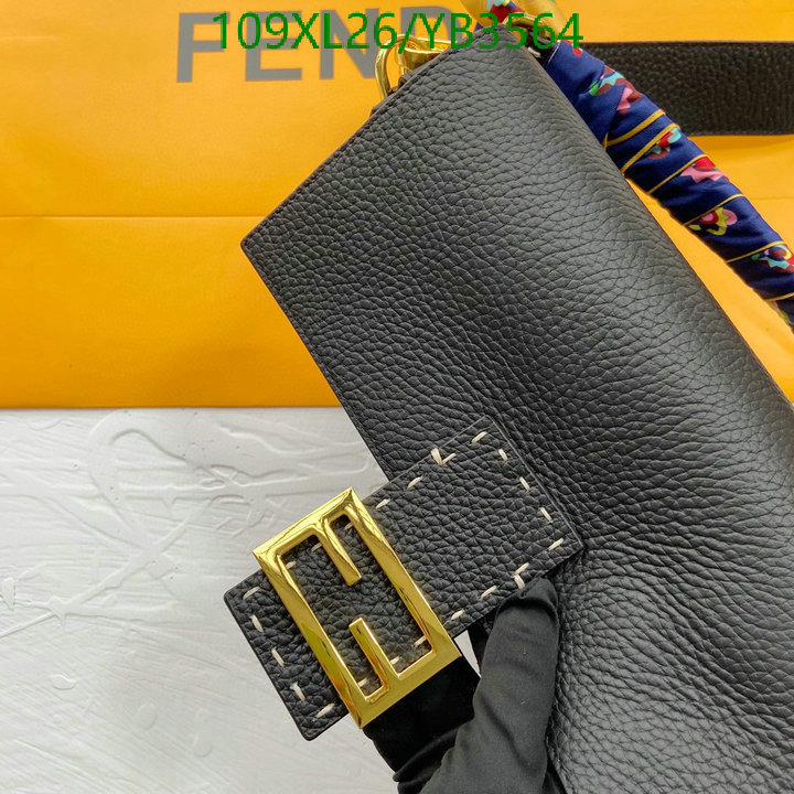 Fendi Bag-(4A)-Baguette-,Code: YB3564,$: 109USD