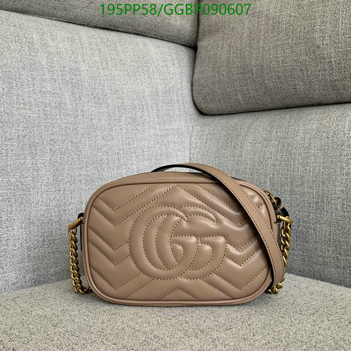 Gucci Bag-(Mirror)-Marmont,Code: GGBP090607,$: 195USD