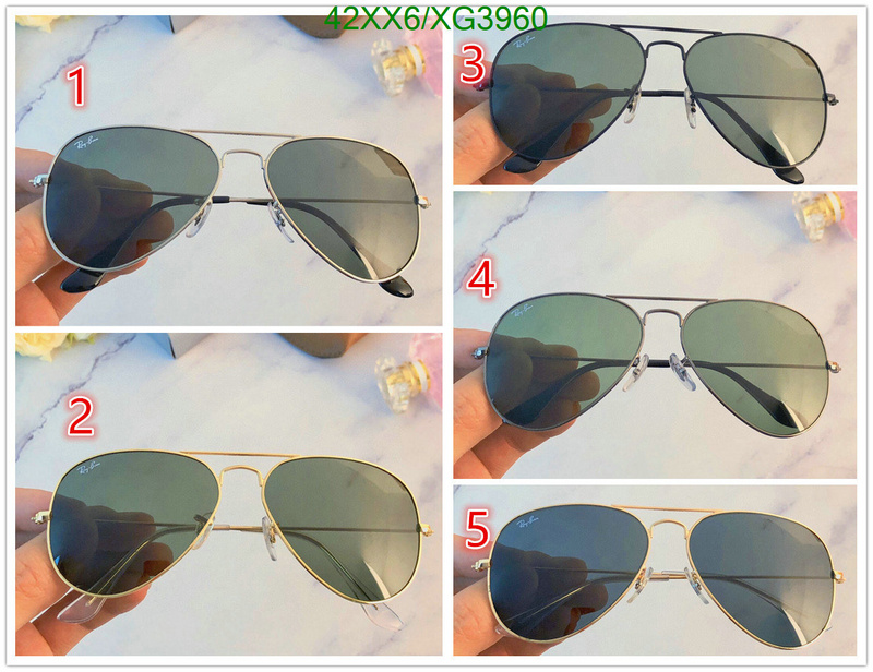 Glasses-Ray-Ban, Code: XG3960,$: 42USD