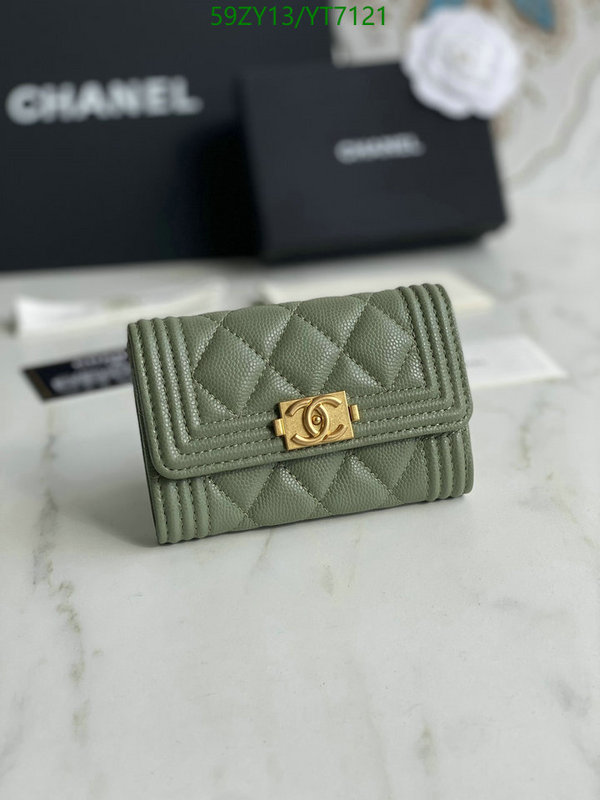 Chanel Bags -(Mirror)-Wallet-,Code: YT7121,$: 59USD