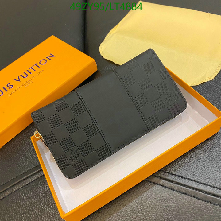 LV Bags-(4A)-Wallet-,Code: LT4884,$: 49USD