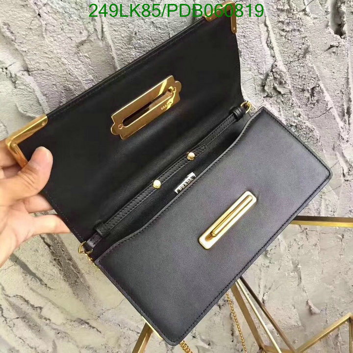 Prada Bag-(Mirror)-Diagonal-,Code: PDB060819,$: 249USD