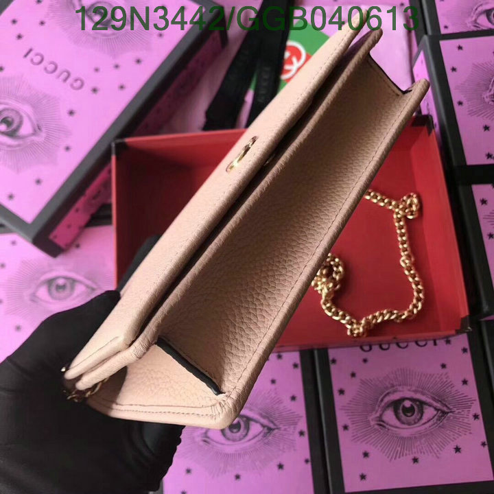 Gucci Bag-(Mirror)-Diagonal-,Code:GGB040613,