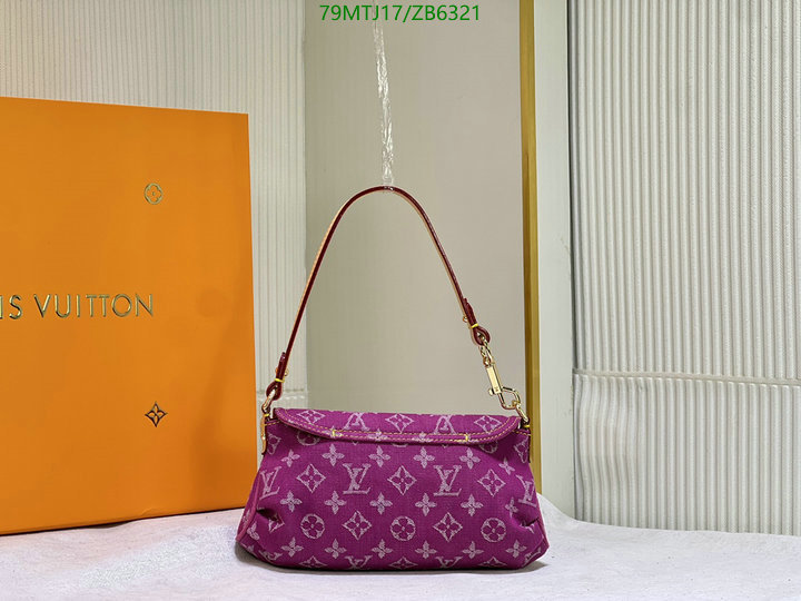 LV Bags-(4A)-Handbag Collection-,Code: ZB6321,$: 79USD