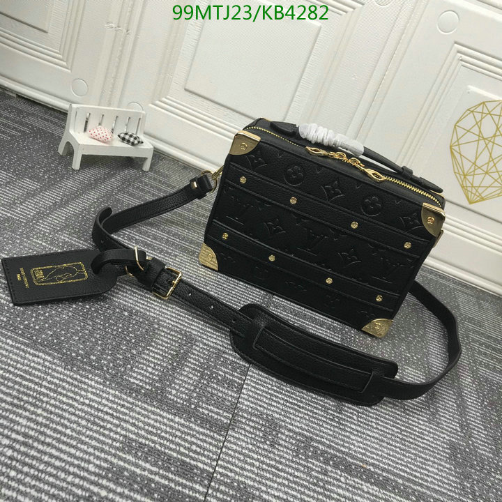 LV Bags-(4A)-Petite Malle-,Code: KB4282,$: 99USD