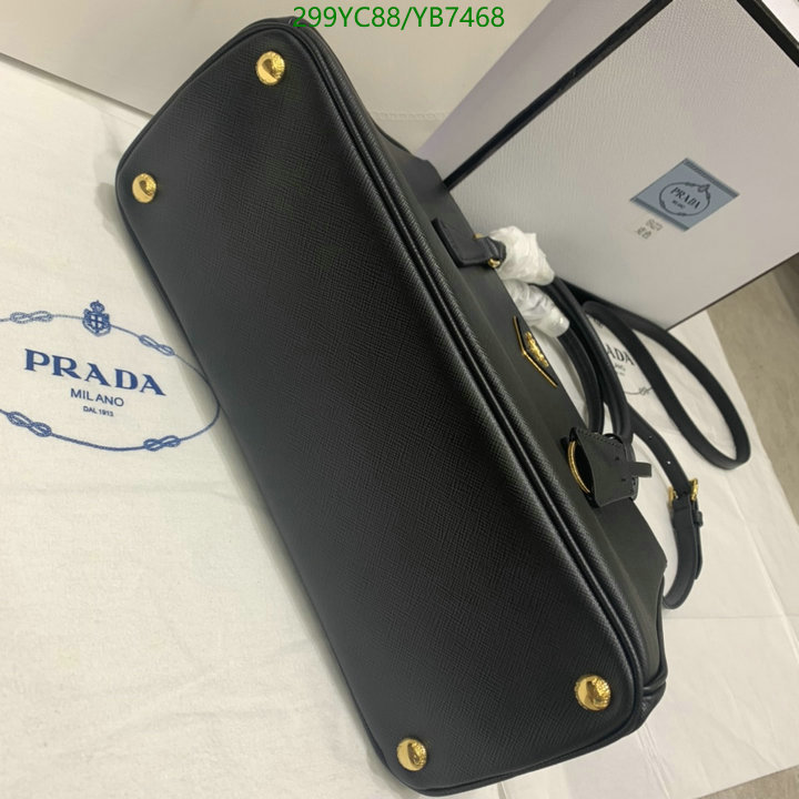 Prada Bag-(Mirror)-Handbag-,Code: YB7468,$: 299USD